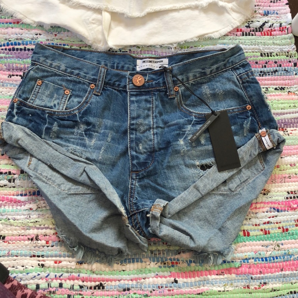 One Teaspoon Pacifica Bandits Shorts